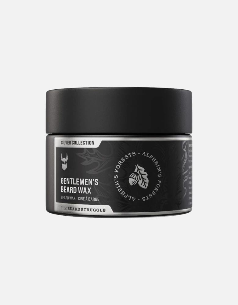 Clear Mustache Wax for a Natural Hold