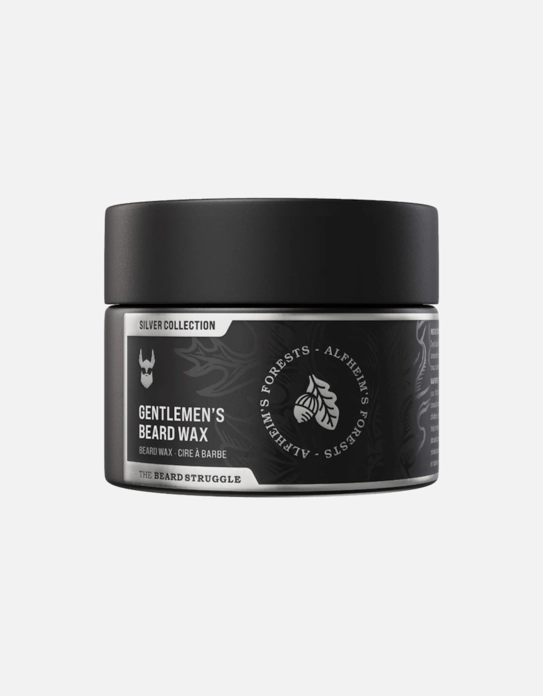 Clear Mustache Wax for a Natural Hold