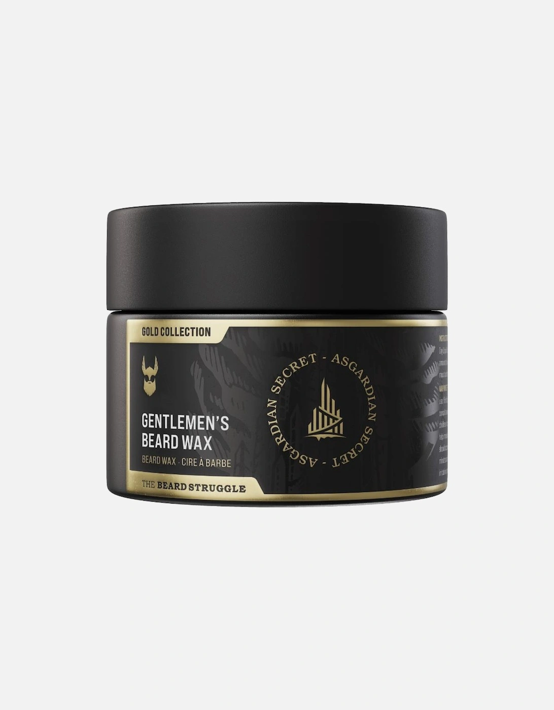 Clear Mustache Wax for a Natural Hold