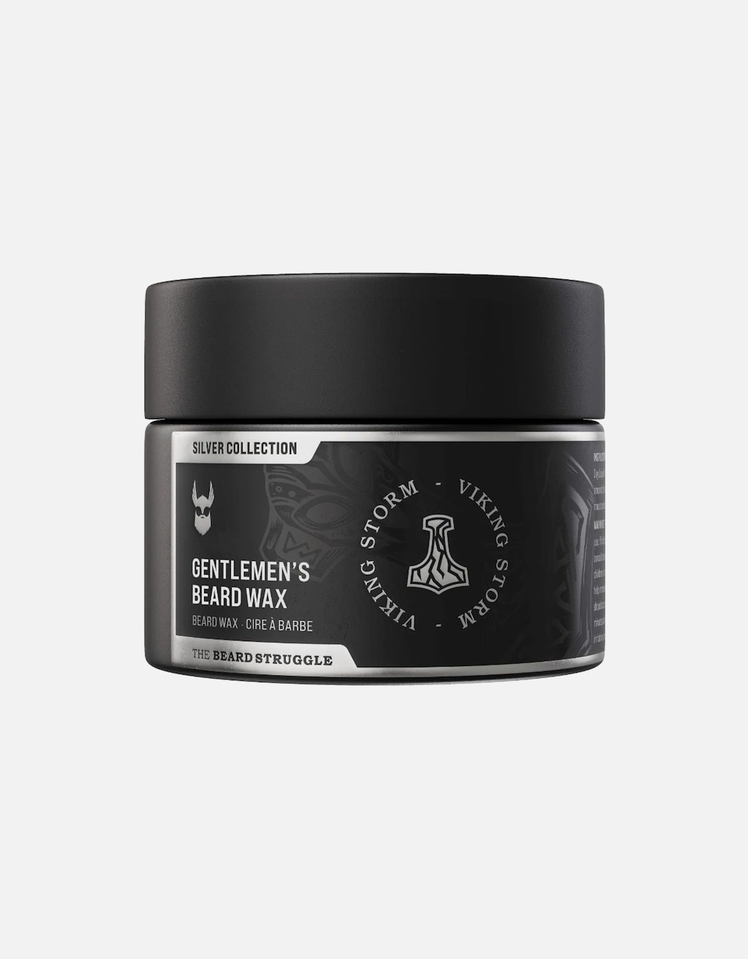 Clear Mustache Wax for a Natural Hold