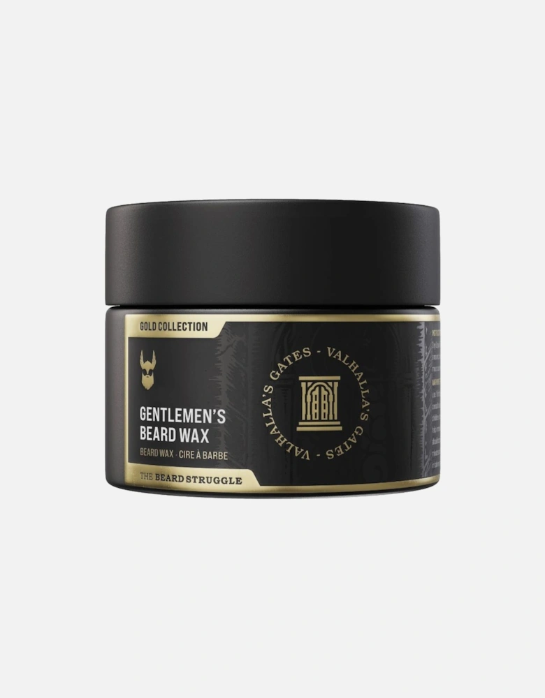 Clear Mustache Wax for a Natural Hold