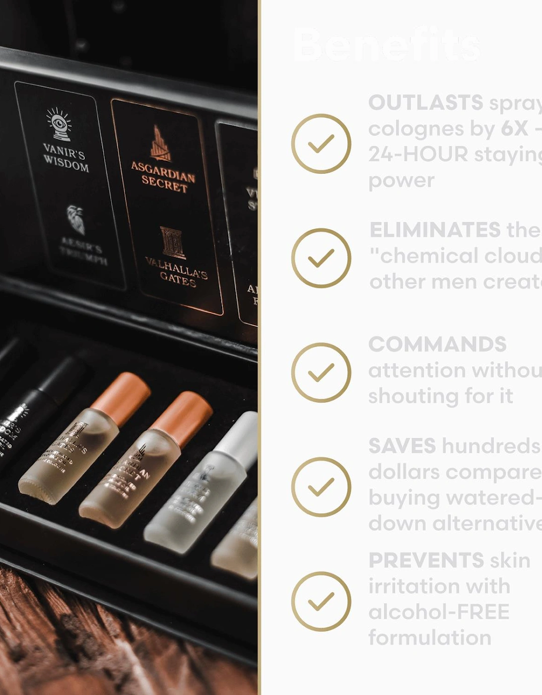 Cologne Oil Sample Kit