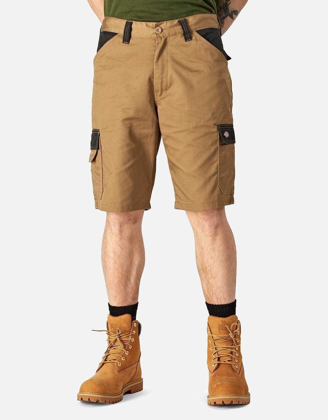 Everyday Polyester Men's Brown Knee-Length Shorts