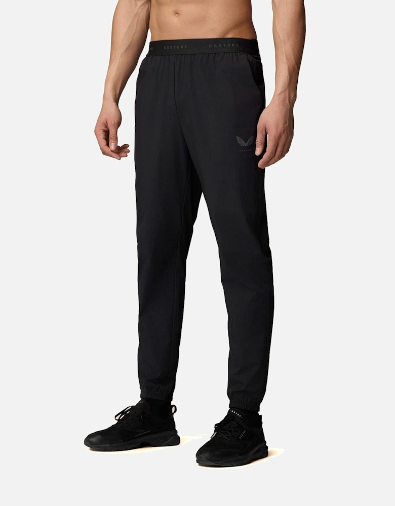 Woven Jogger Polyester Men's Black