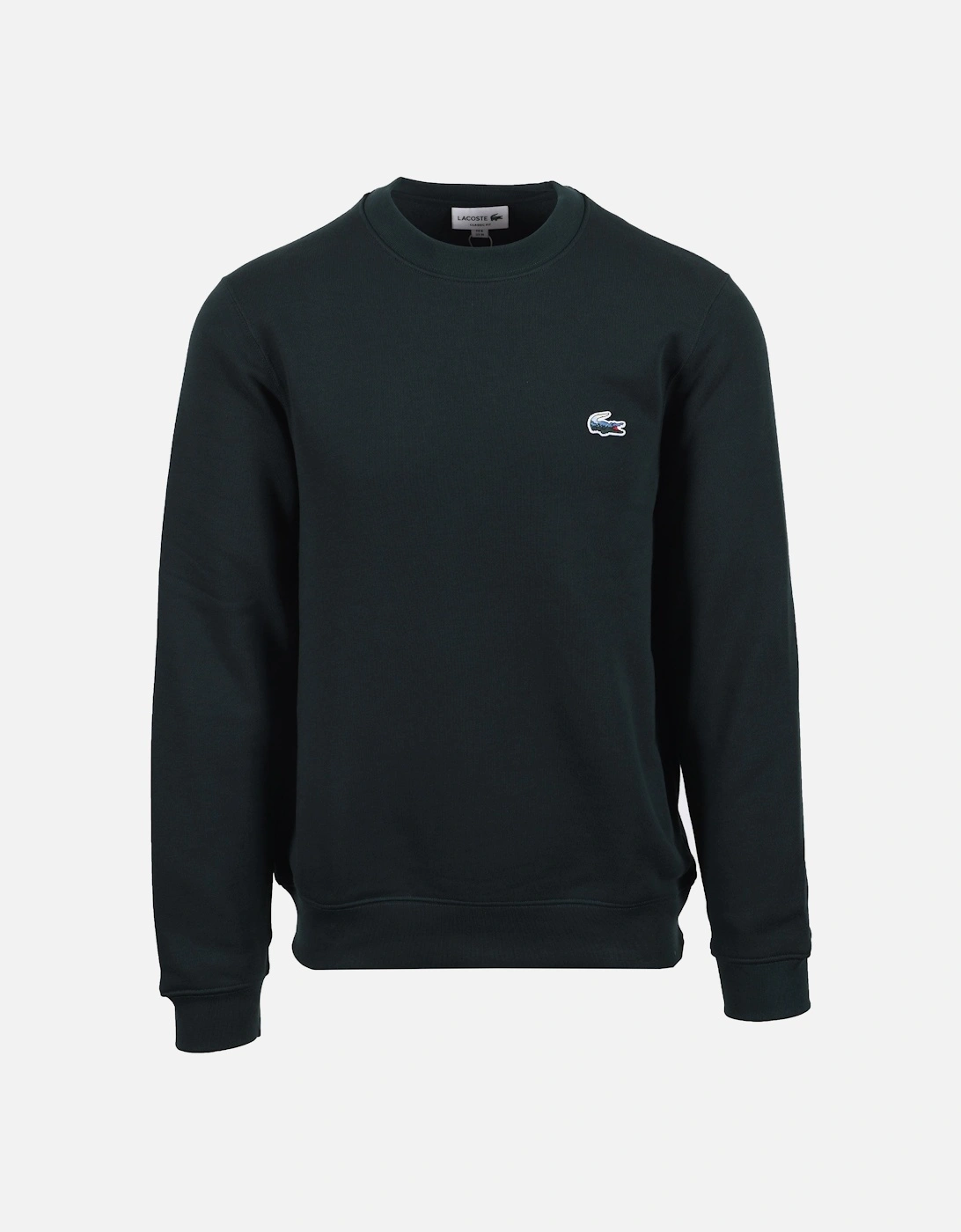 Painted Croc Sweatshirt Dark Green, 4 of 3
