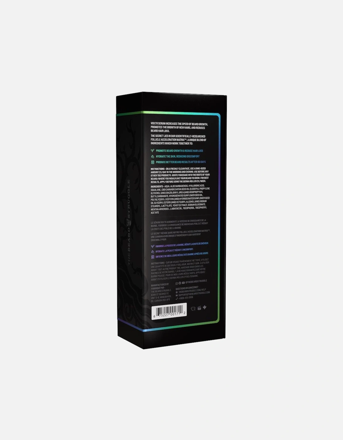 Voxtr Beard Accelerator Serum