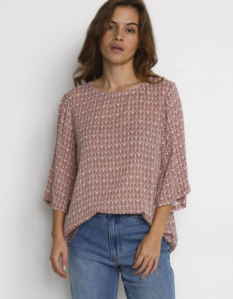 Ebellen Half Sleeve Casual Fit Blouse