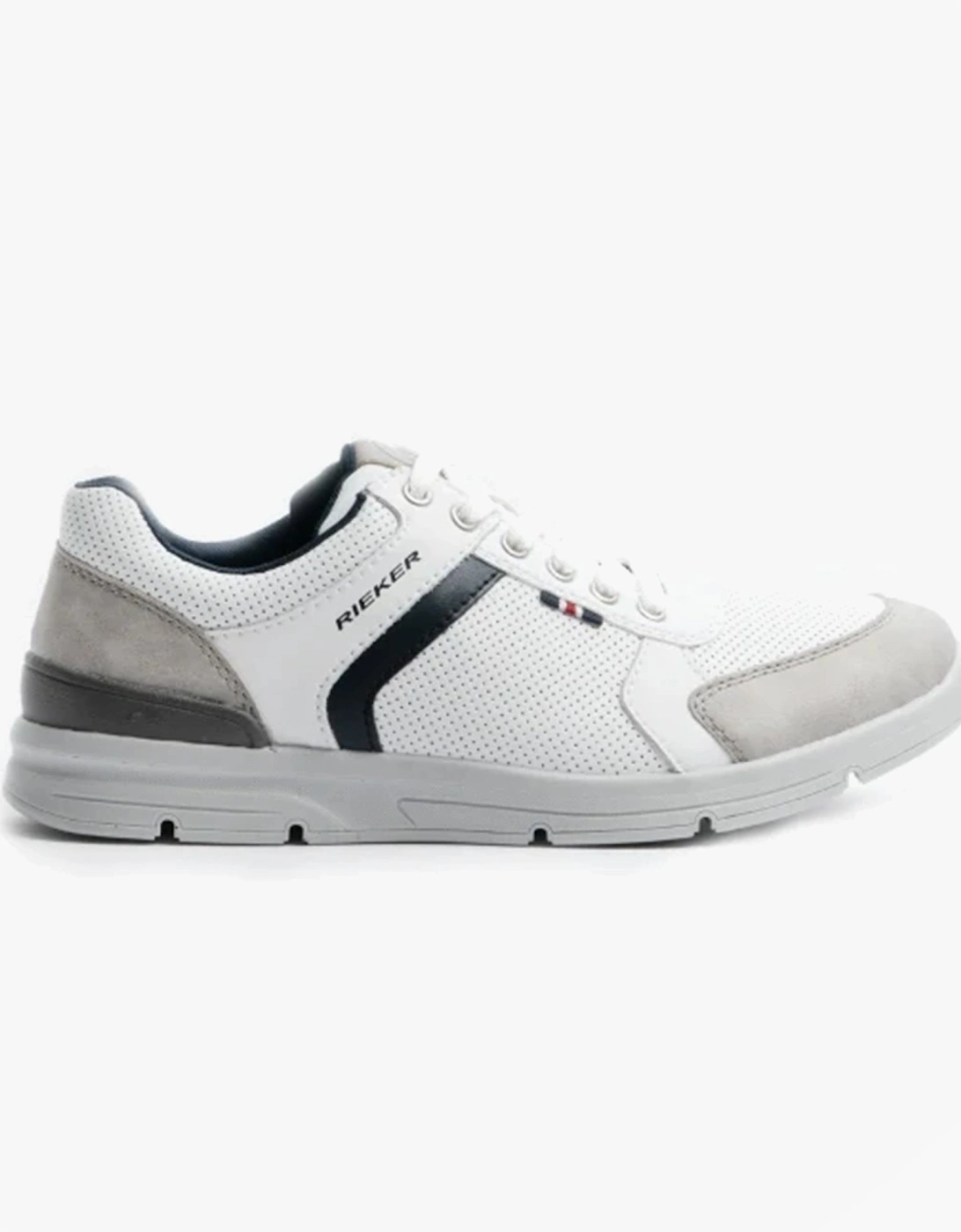 16426-40 Mens Trainers White Combi