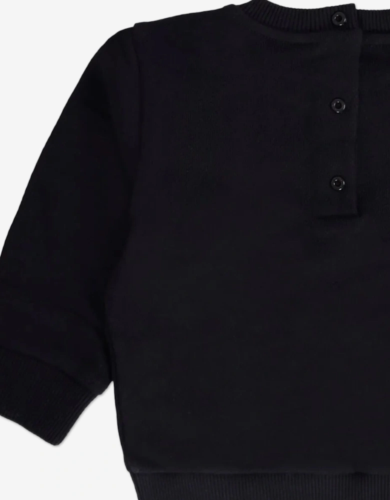 Baby Logo Sweatshirt in Black
