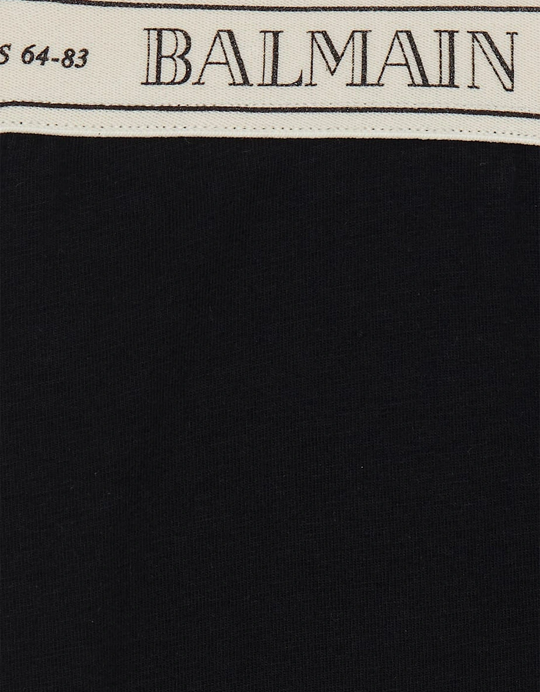 Baby Girls Logo Waistband Leggings in Black