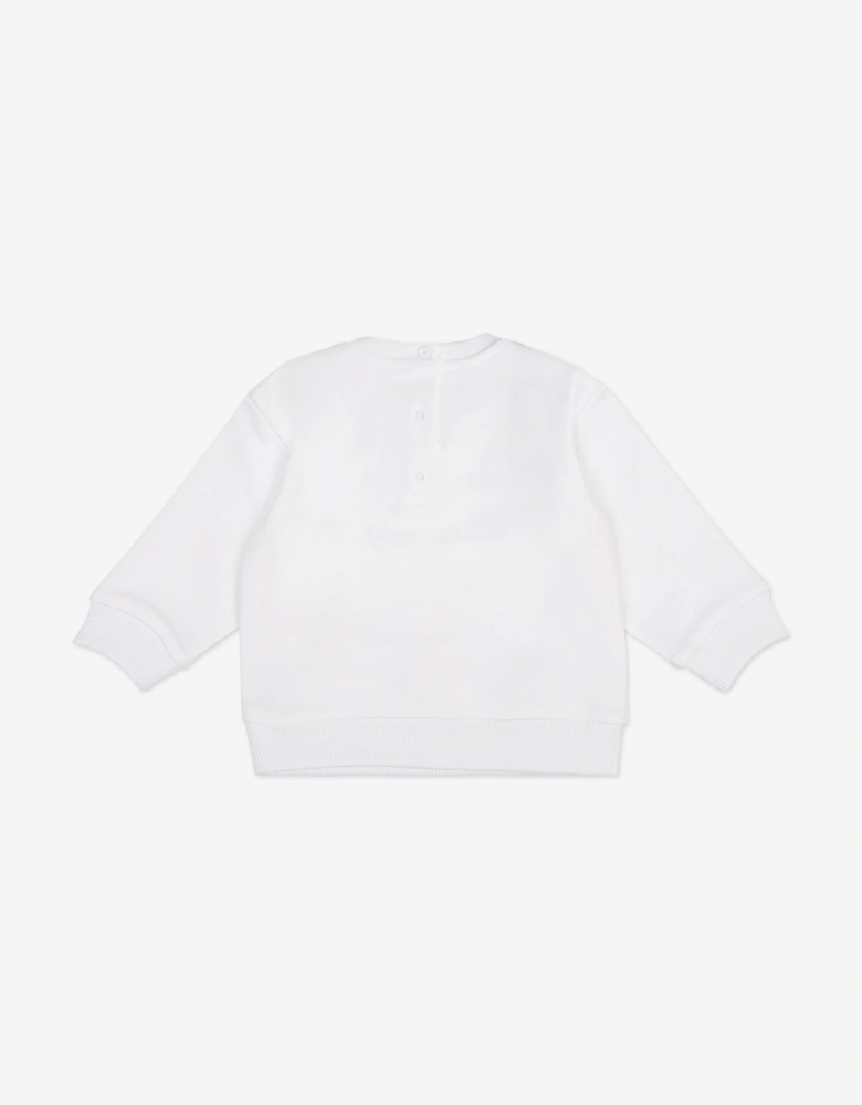 Baby Logo Sweatshirt in White