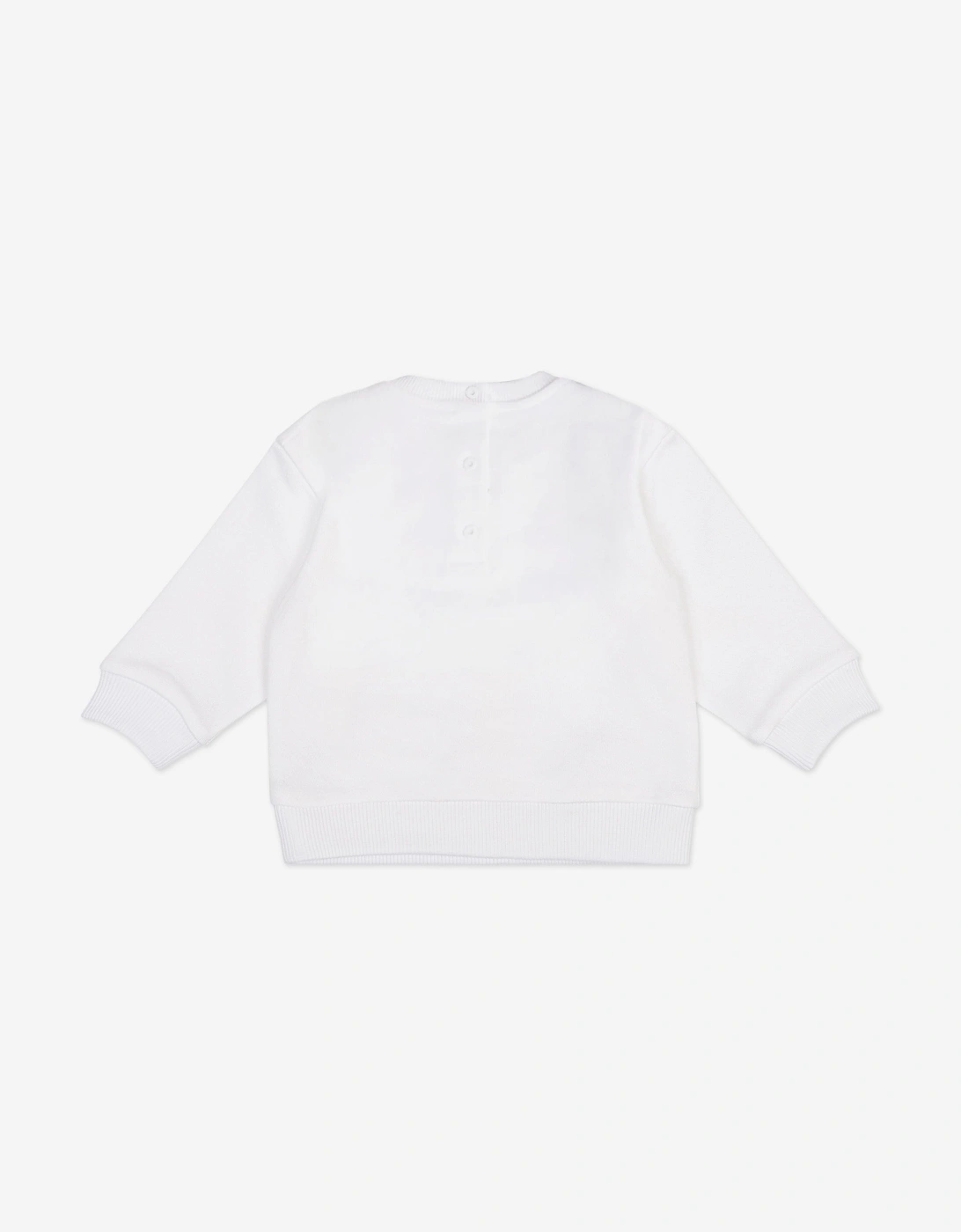 Baby Logo Sweatshirt in White