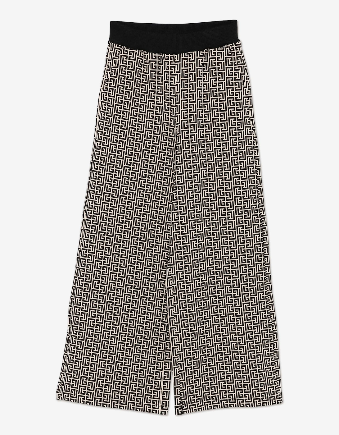 Balmain Girls Black 'S Monogram Joggers In - : 12 Years Size 12 Yrs Kids