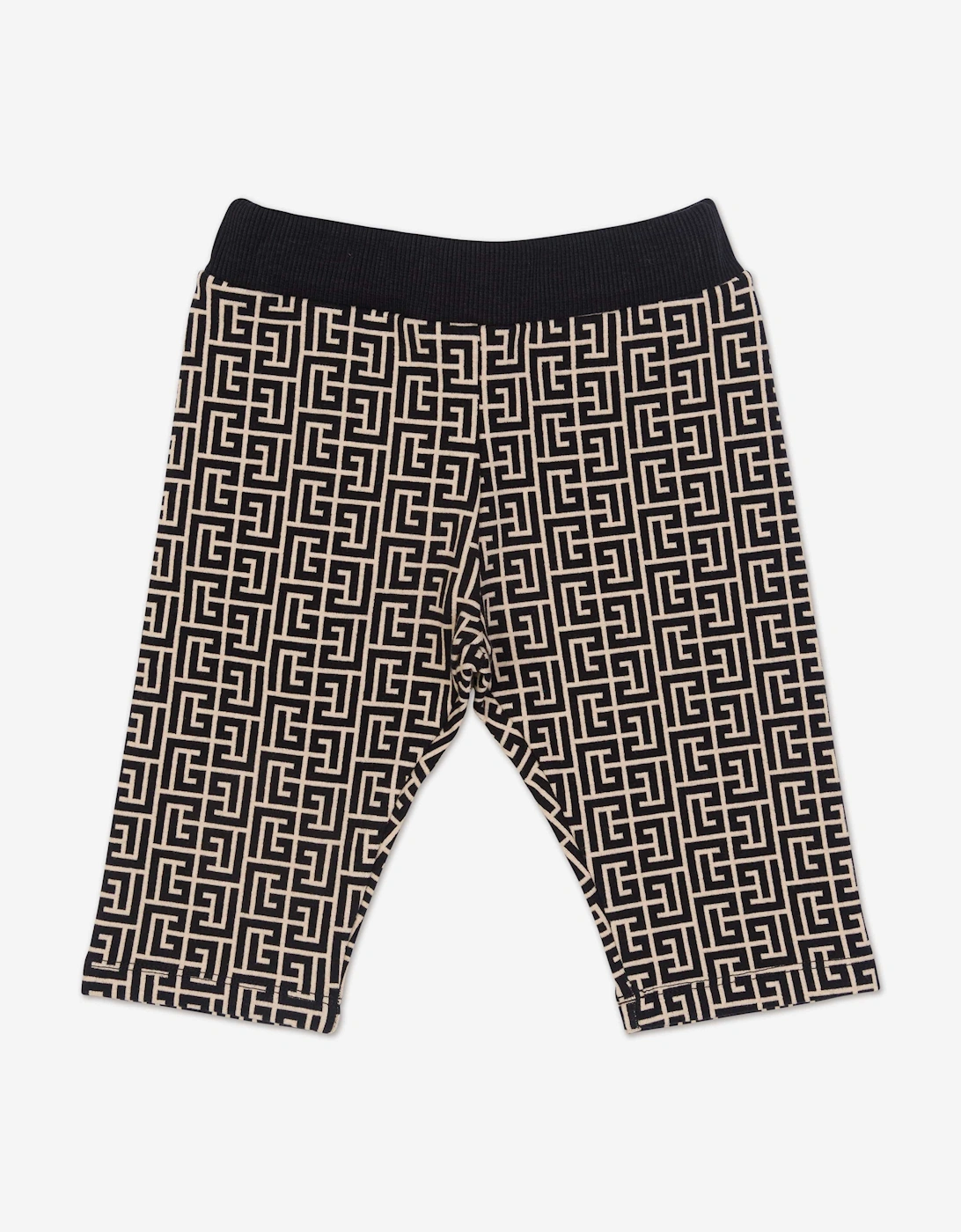 Balmain Girls Black Baby Monogram Joggers In - : 18-24 Months/2 Years 24 Mths Kids