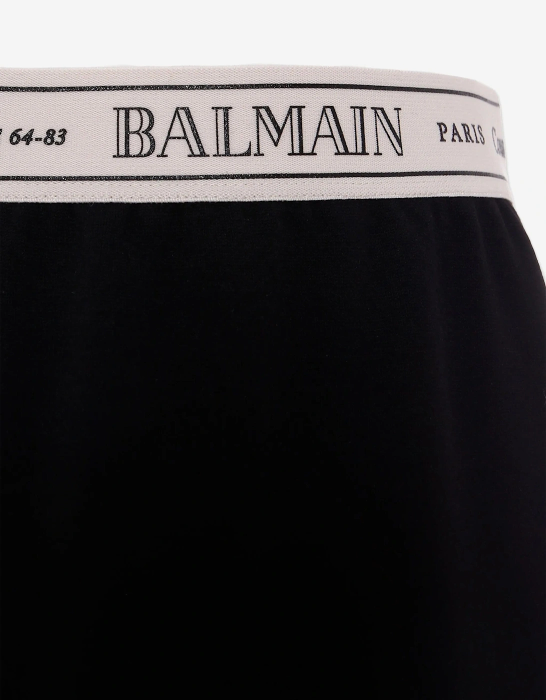 Girls Logo Waistband Skirt in Black