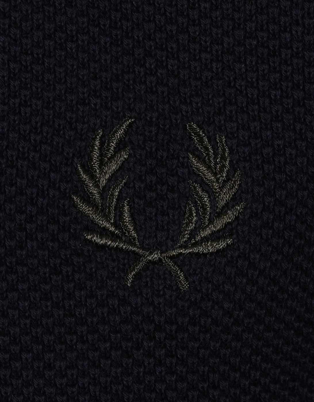 Pique Knitted Polo Navy