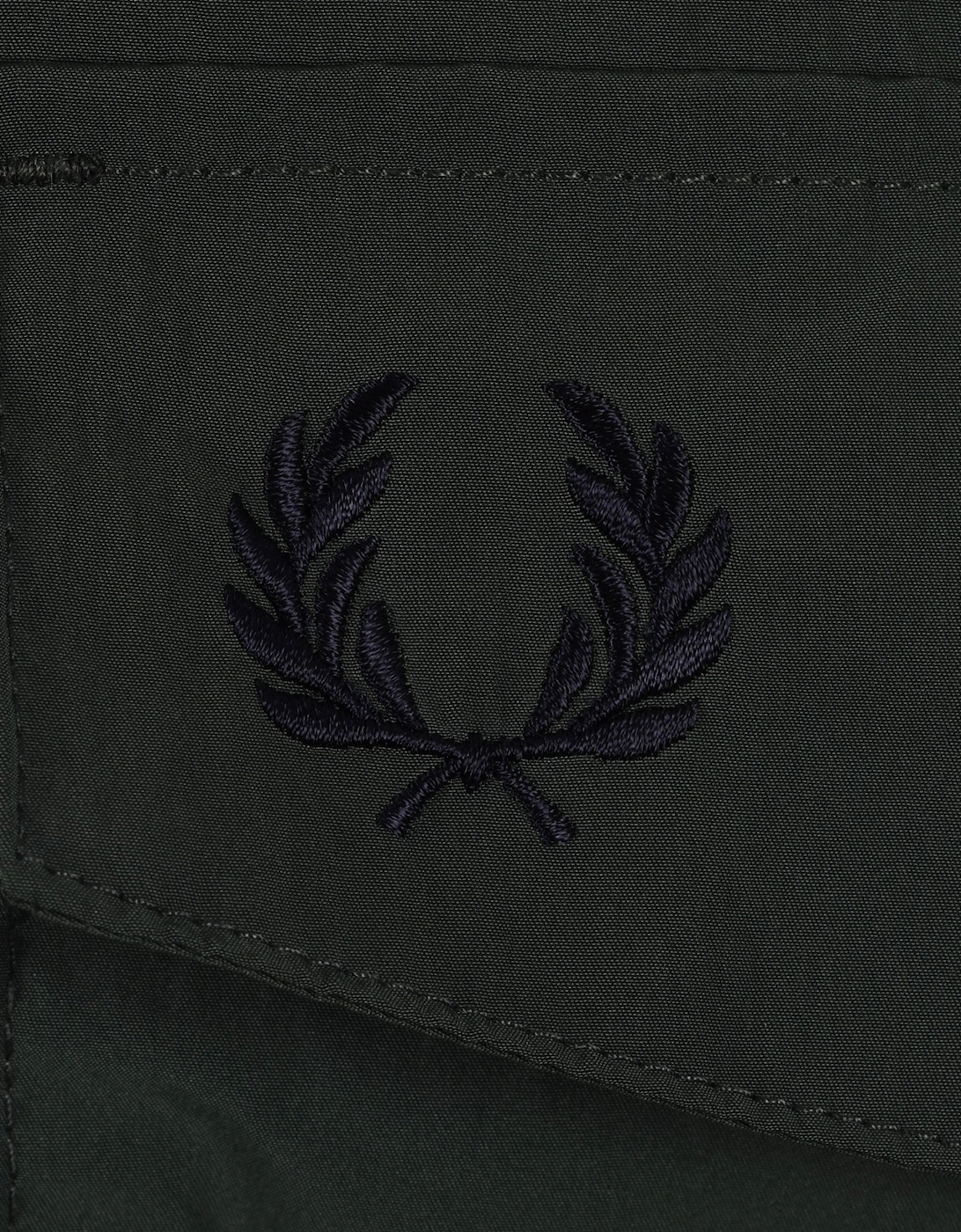 Zip Through Overshirt Court Green