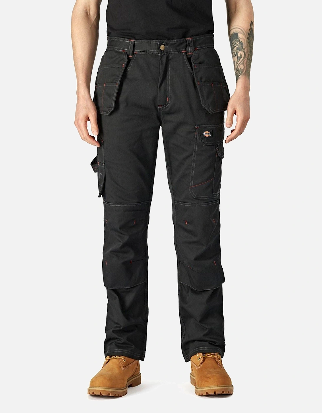 Redhawk Pro Polyester Men's Black Outdoor Trousers