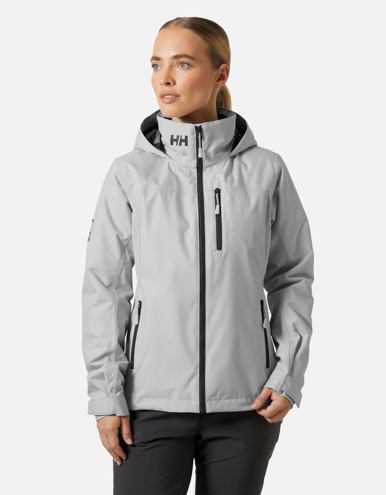 Sport Crew Hooded Midlayer Sailing 2.0 Women's Grey Sailing Jacket