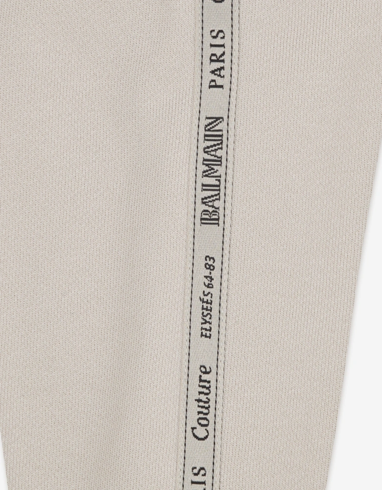 Baby Logo Tape Joggers in Beige
