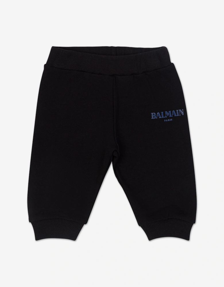 Baby Logo Joggers in Black