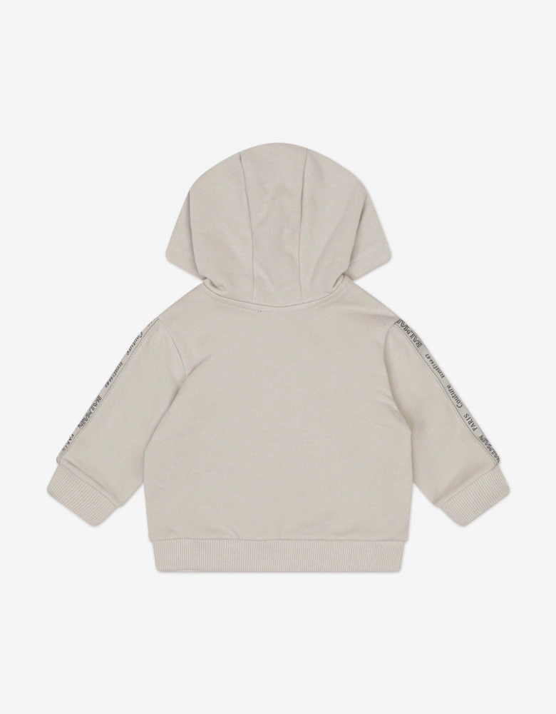 Baby Zip Up Top in Beige