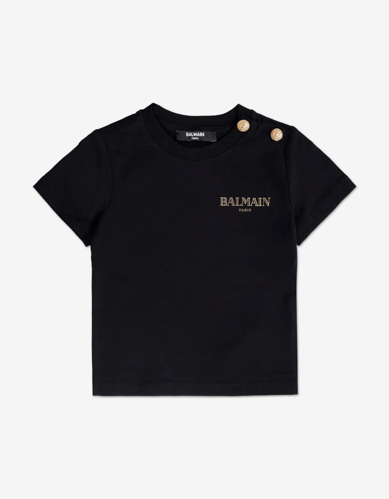 Baby Logo T-Shirt in Black