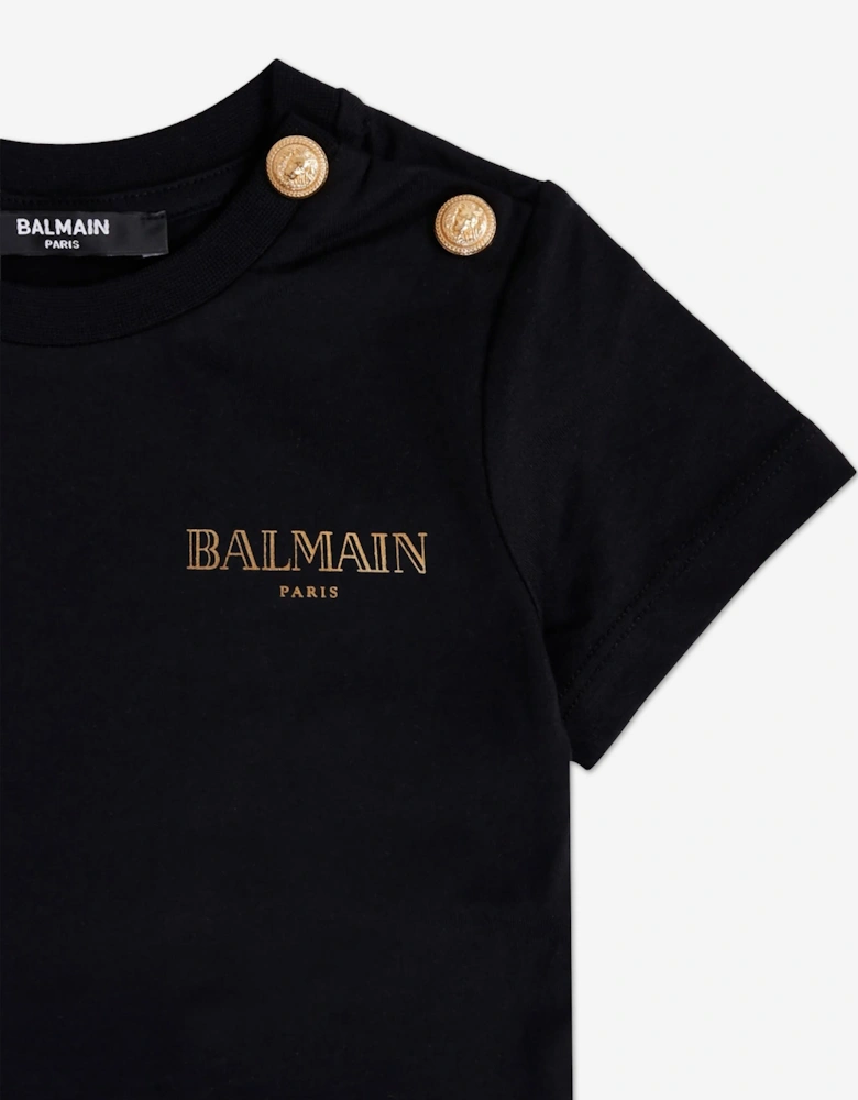Baby Logo T-Shirt in Black