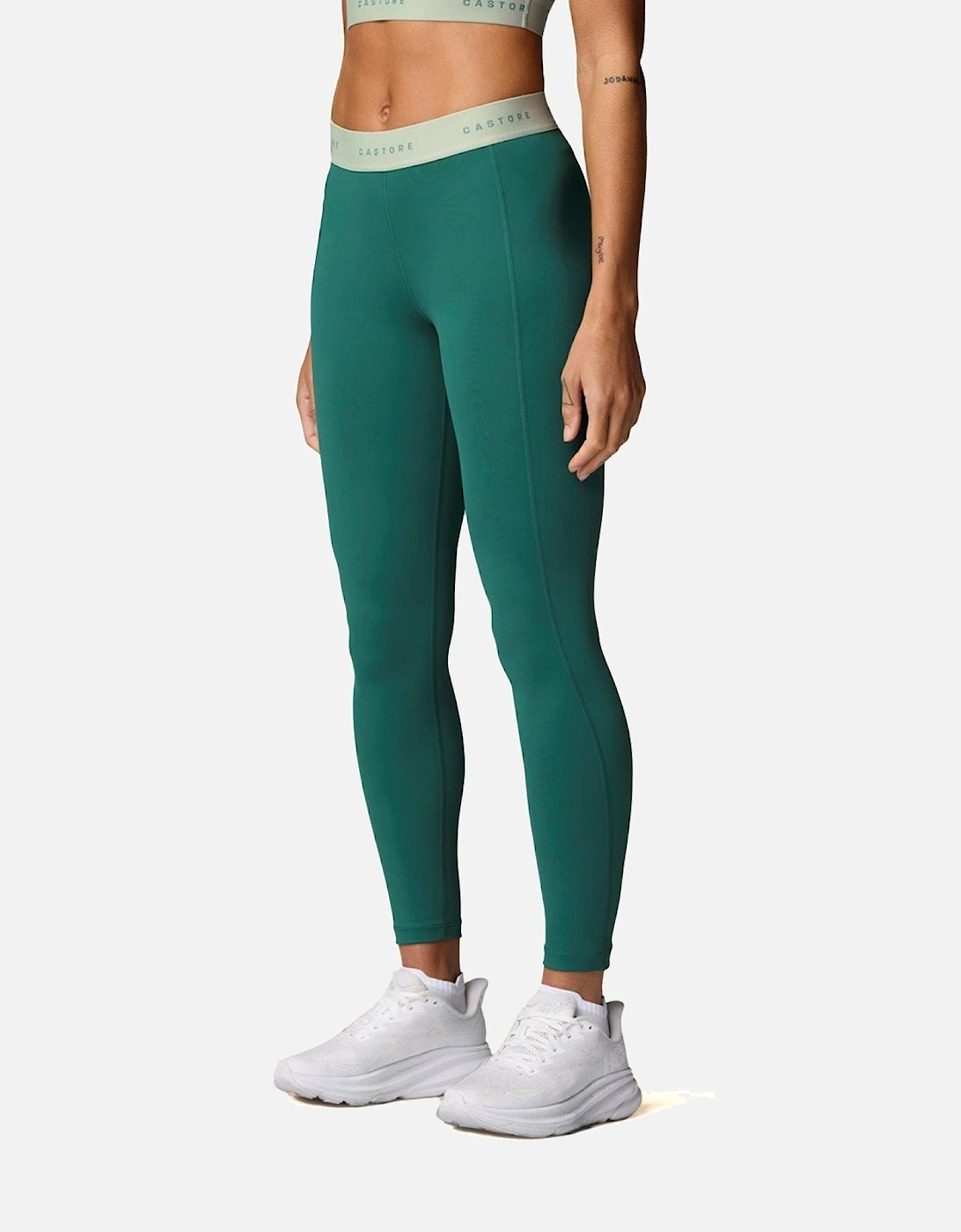 Adapt Legging Polyester Women's Dark Turquoise Sports Leggings