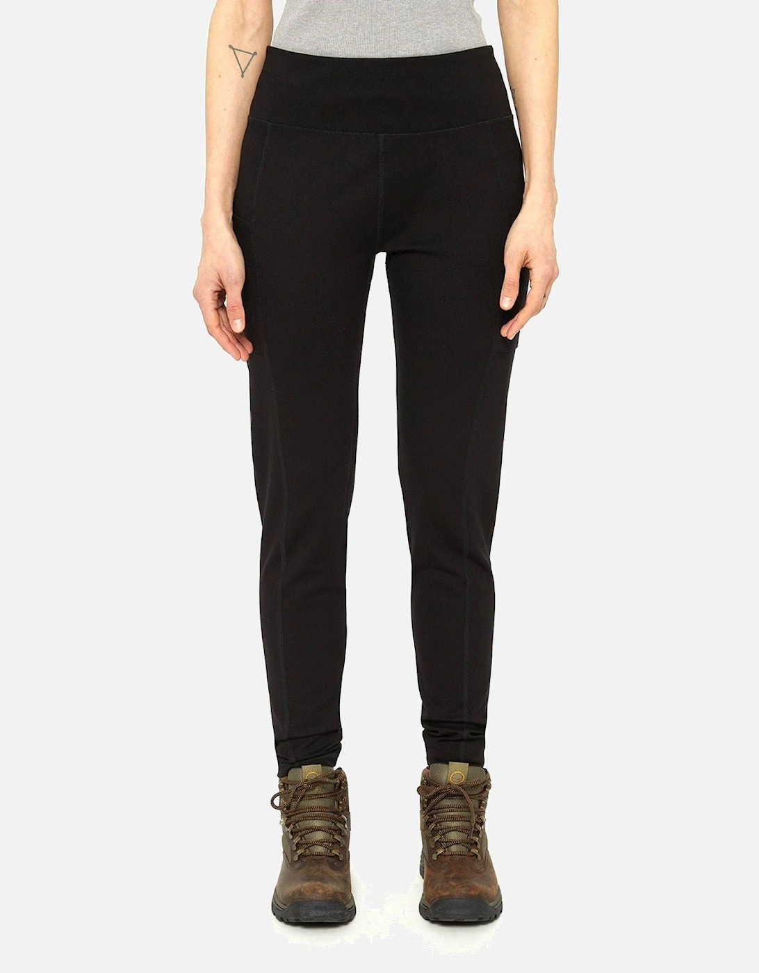 Double Pocket Legging Viscose Women's Black Outdoor Trousers