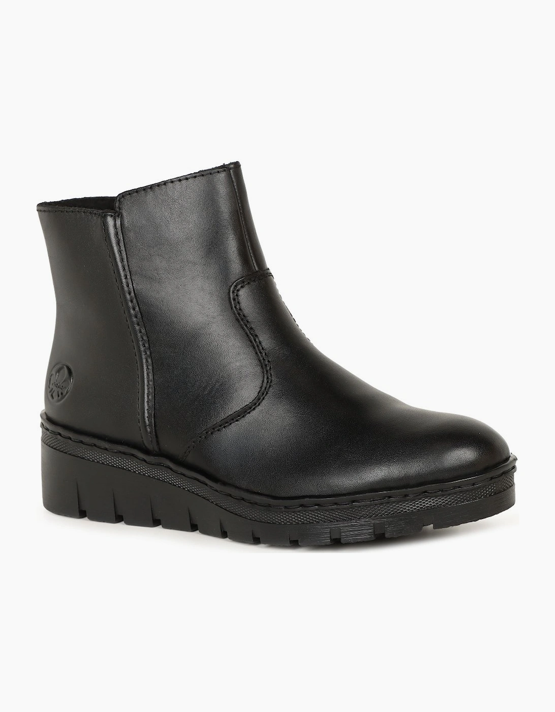 Rieker Women's Black Capital Ankle Boots - Size: 5