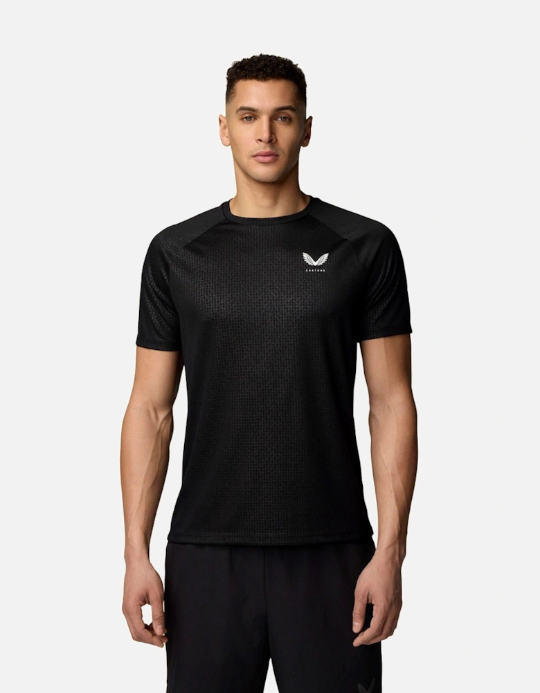 Adapt T-Shirt Polyester Men's Black