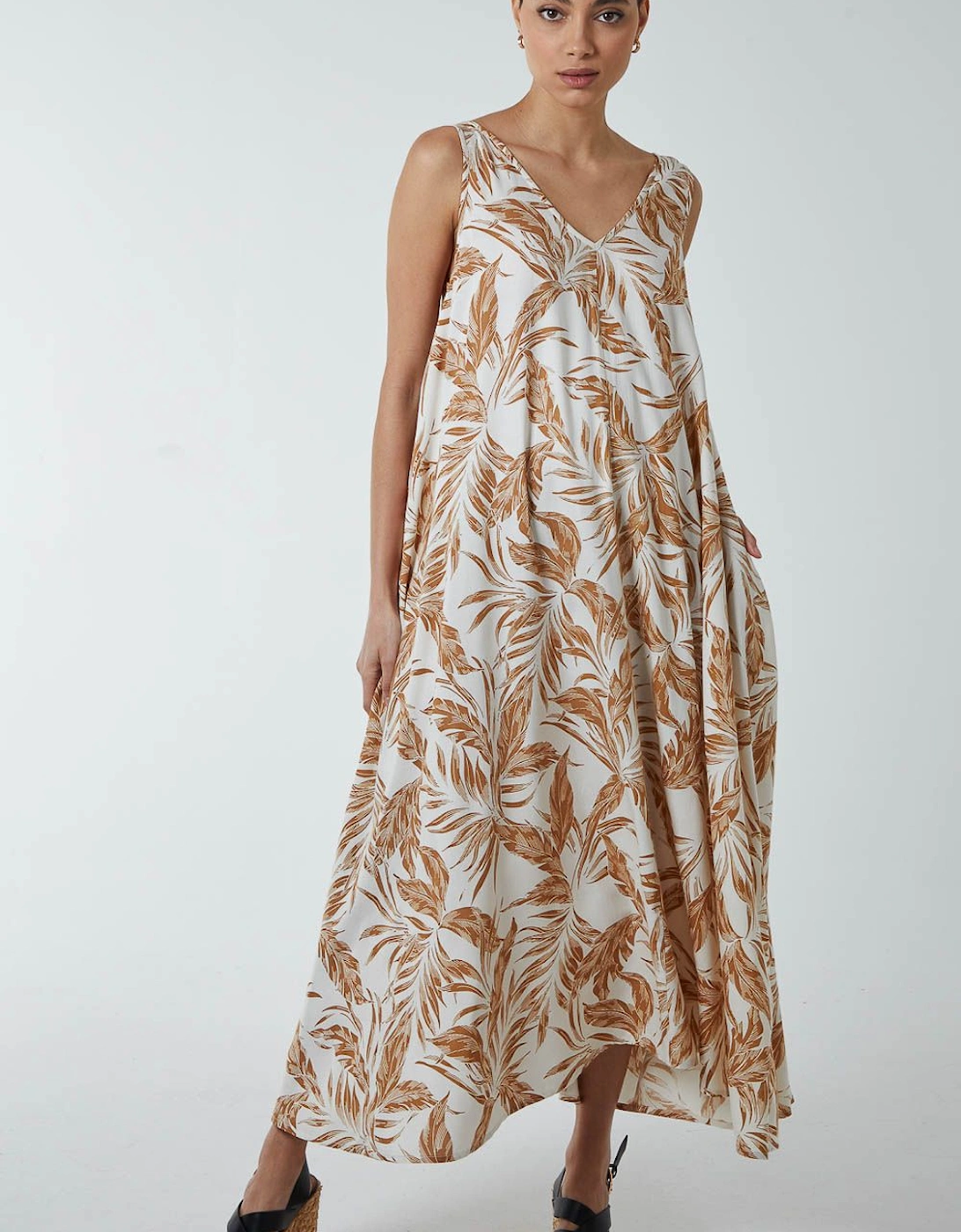 Trapeze Midi Dress, 2 of 1