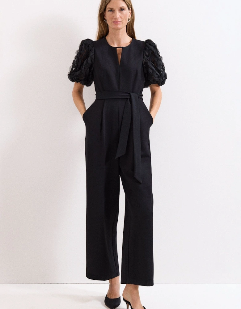 Anda Puff Sleeve Jumpsuit
