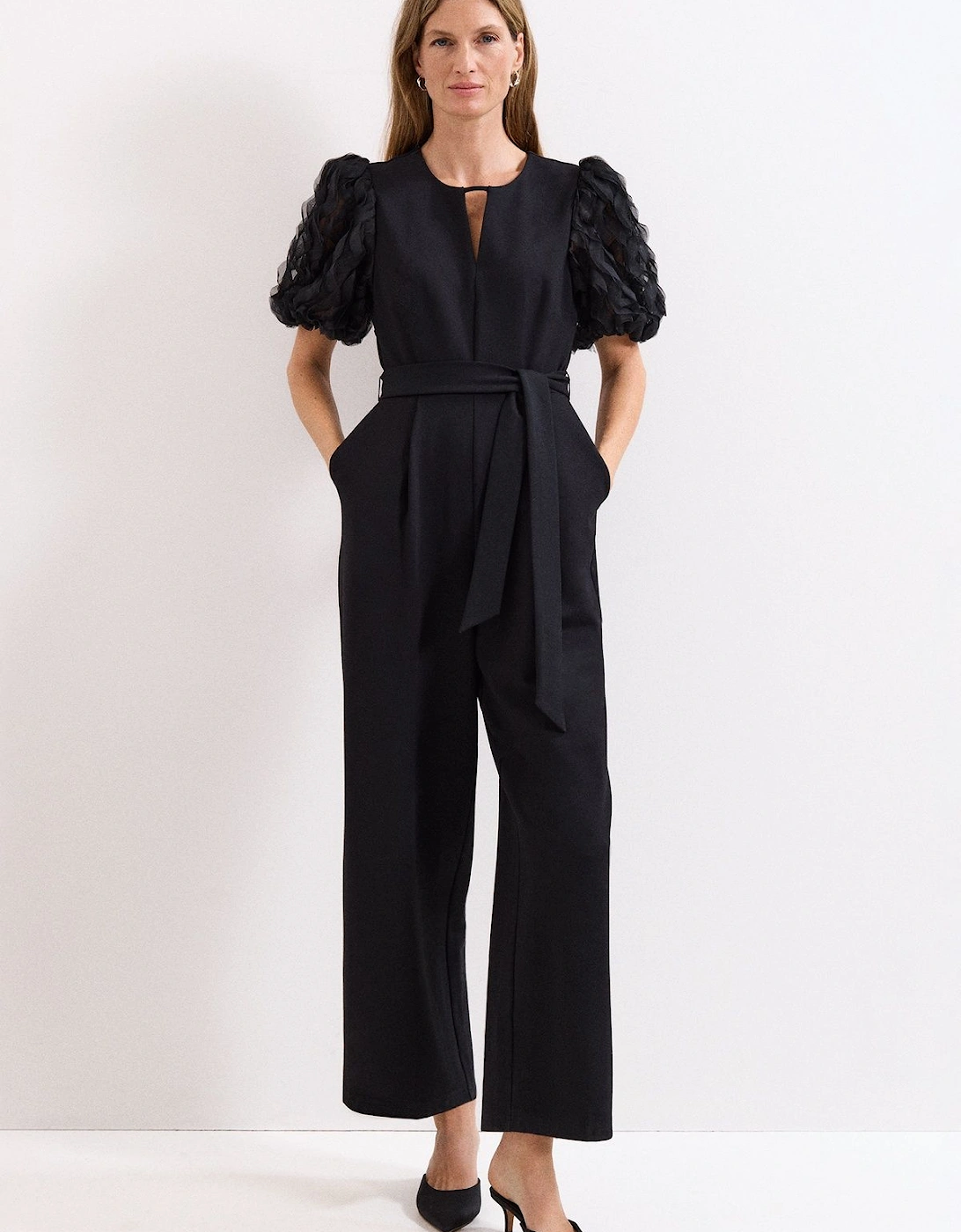 Anda Puff Sleeve Jumpsuit, 2 of 1