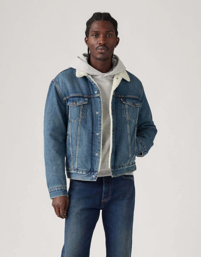 Mens Type III Sherpa Trucker Jacket - Type III Sherpa Trucker Jacket