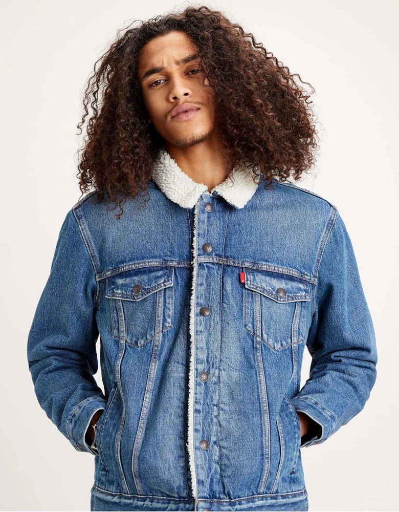 Mens Type III Sherpa Trucker Jacket - Type III Sherpa Trucker Jacket