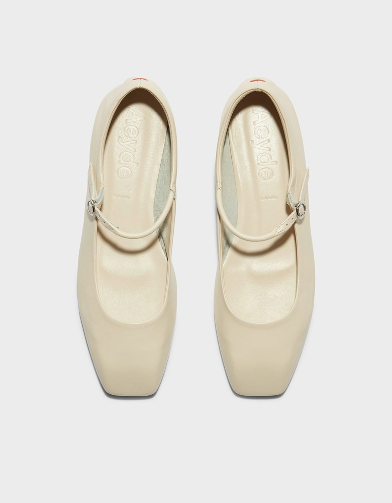 Leather Mary Jane Flats