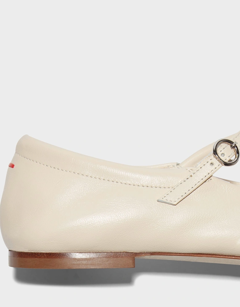 Leather Mary Jane Flats