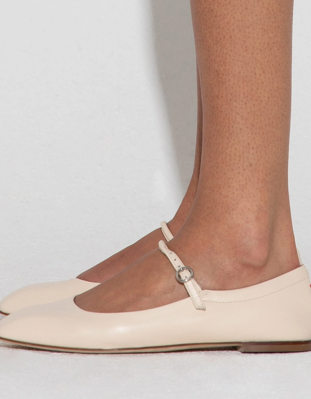 Leather Mary Jane Flats