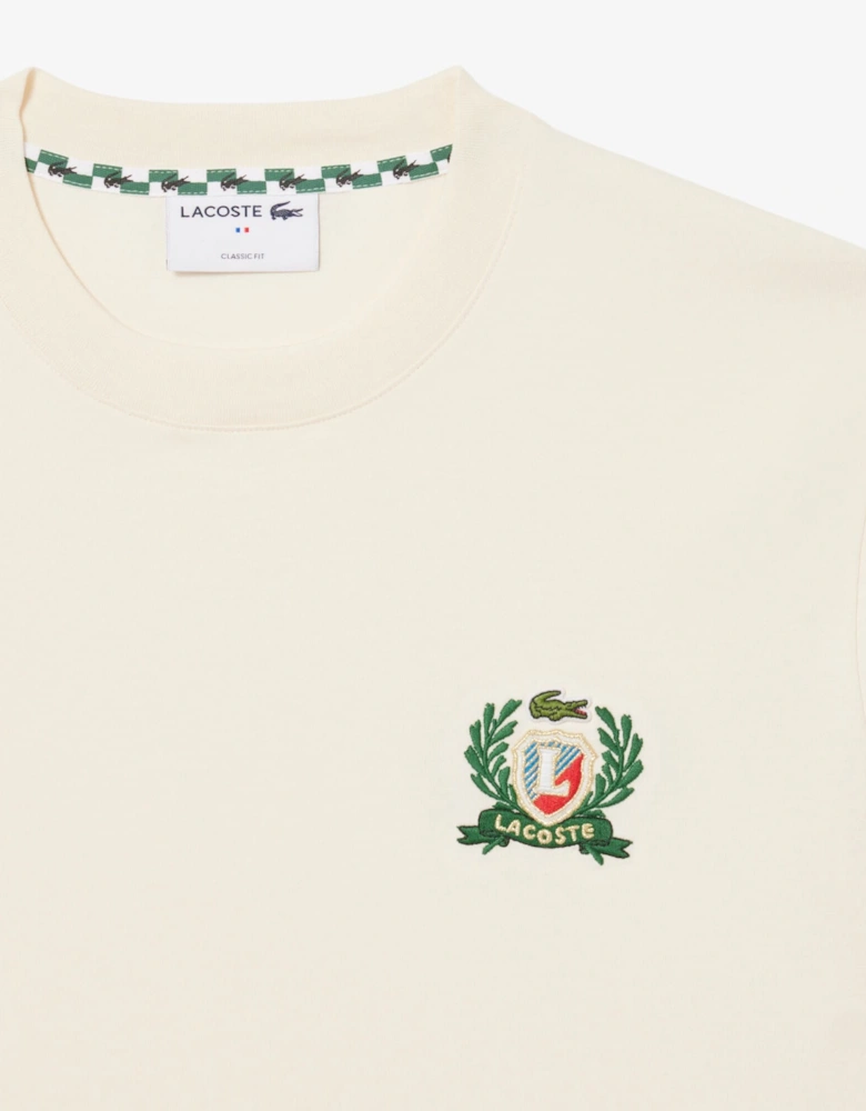 French Made Emboidered Badge T-Shirt