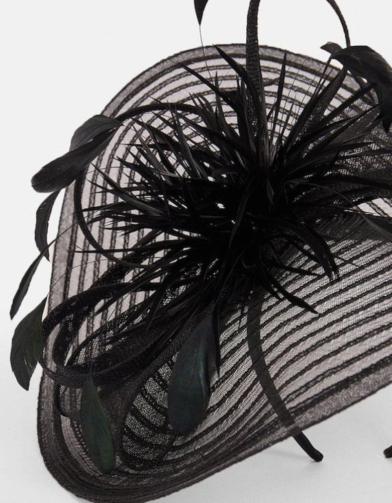Feather Detail Fascinator