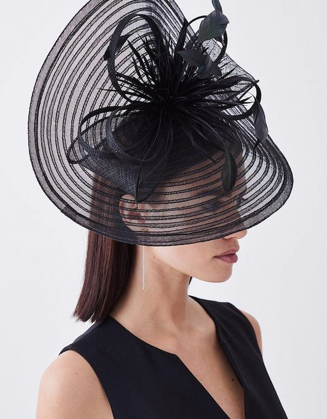 Feather Detail Fascinator, 4 of 3