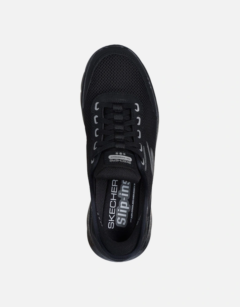 Flex Textile Men's Black Trainers