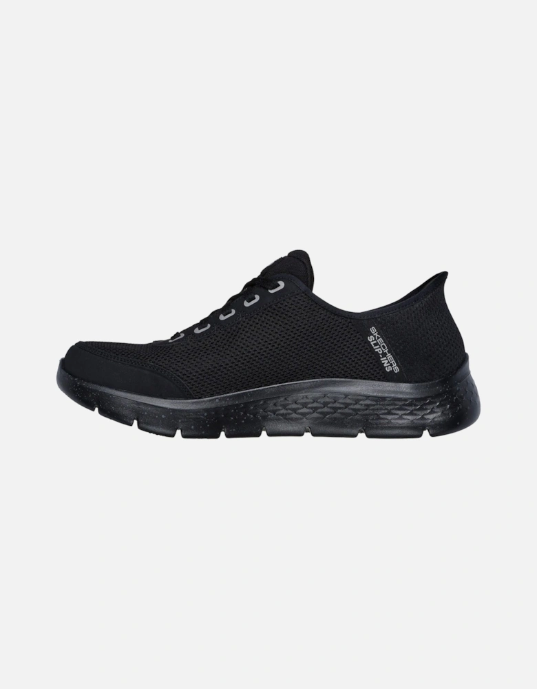 Flex Textile Men's Black Trainers