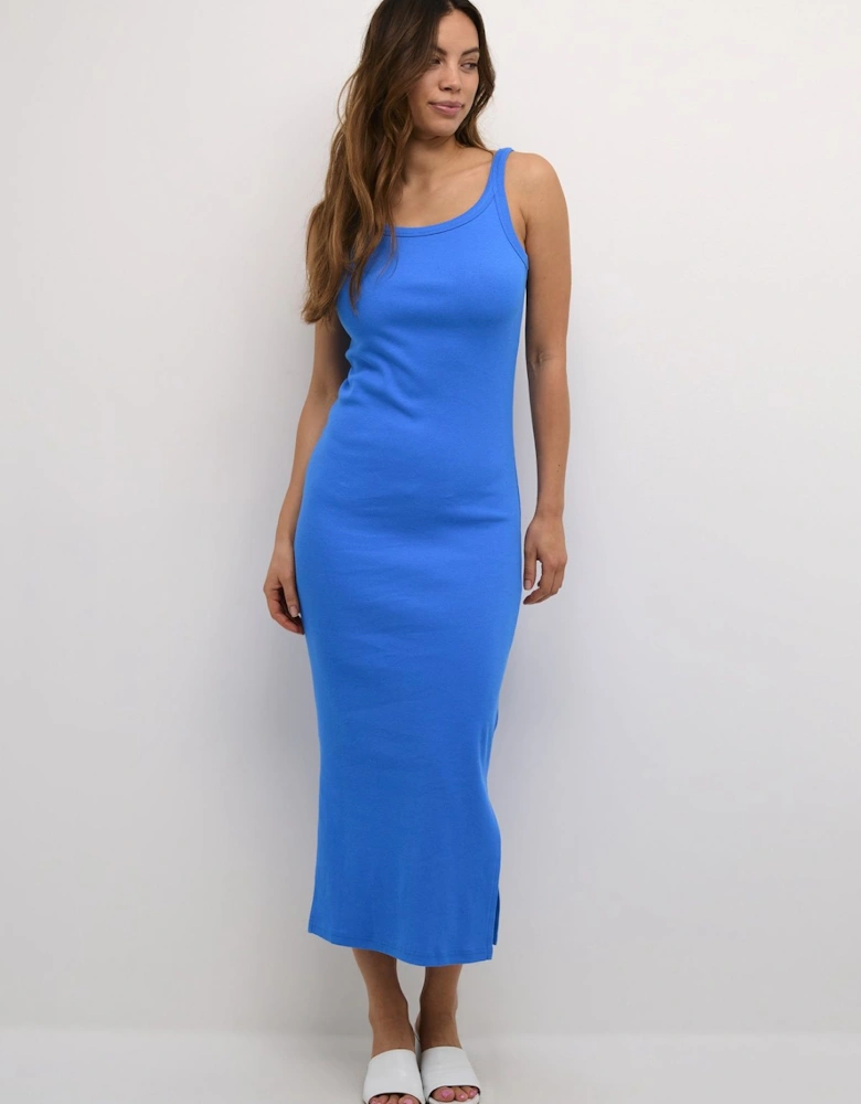 KAcarna Sleeveless Fitted Midi Dress