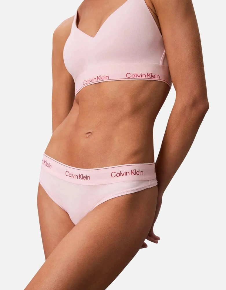 Icon Cotton Modal Thong, Potpourri Pink