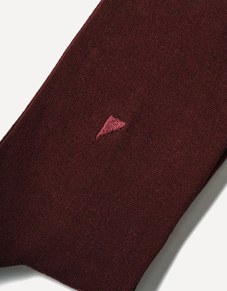 Cotton Vino Calf High Socks