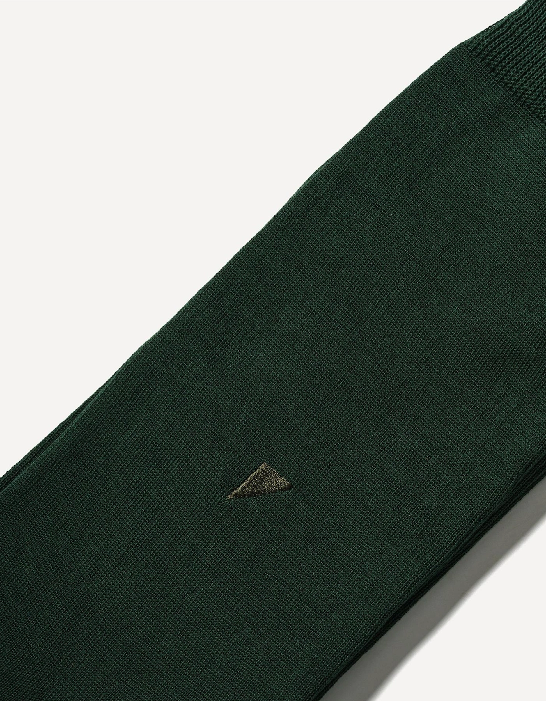 Cotton Bottle Calf High Socks