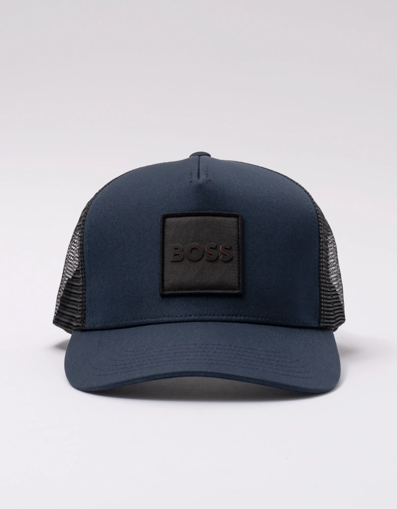 BOSS Orange Elliot Mens Cap 50535622 - Dark Blue 404
